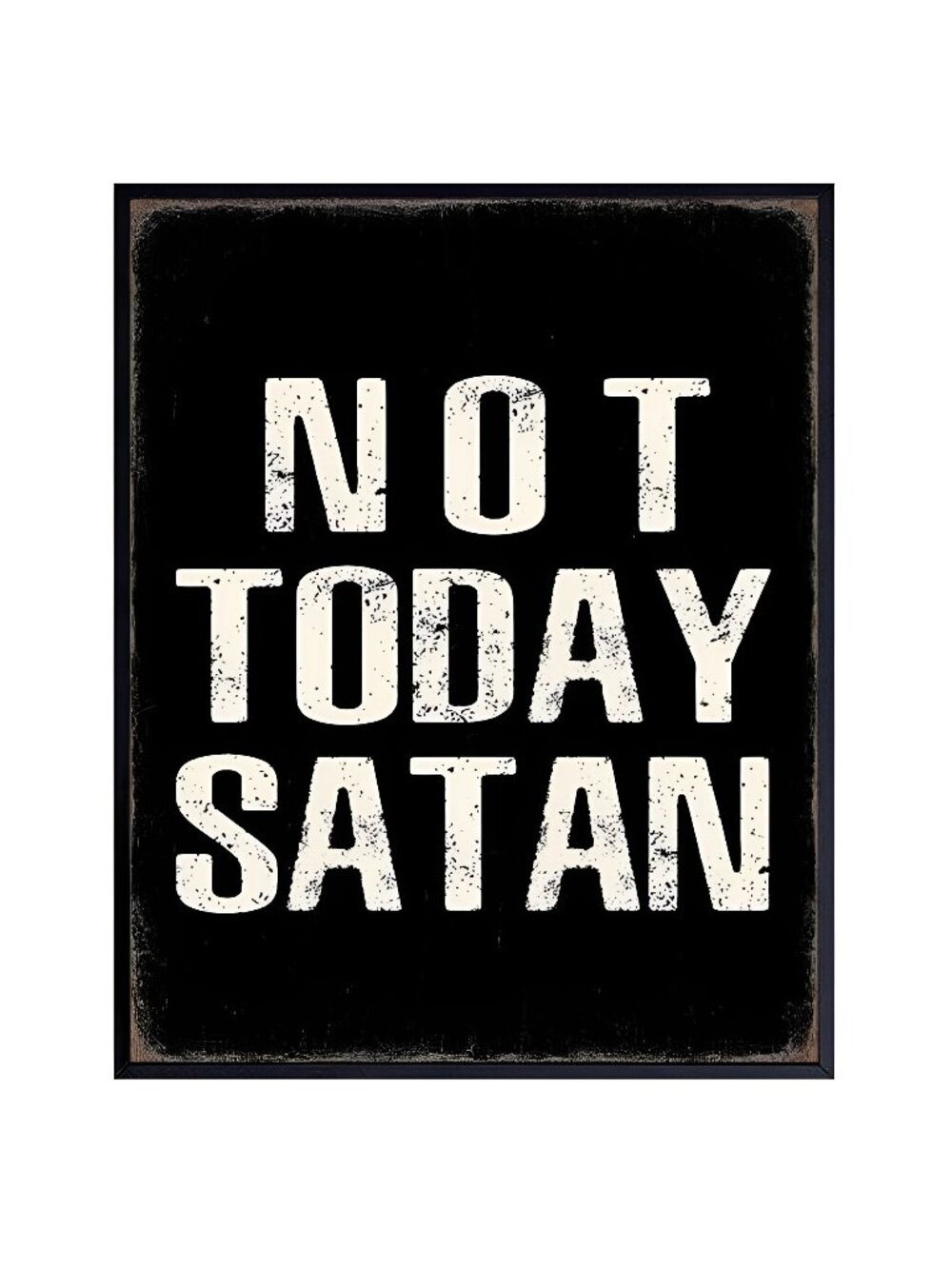 Inspirational Spiritual Religious Wall Art & Decor - Motivational Poster Sign
